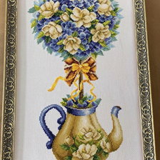 Работа «Магнолия в чайничке»