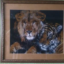 Работа «Лев и тигр»