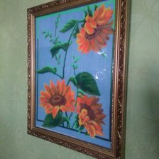 Работа «Подсолнухи»