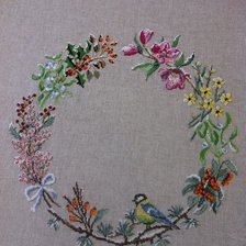 Работа «скатерть "Венок"»