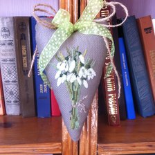 Работа «весеннее сердечко»