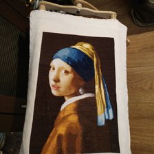 Работа «Золотое руно, "Девушка с жемчужной сережкой"»