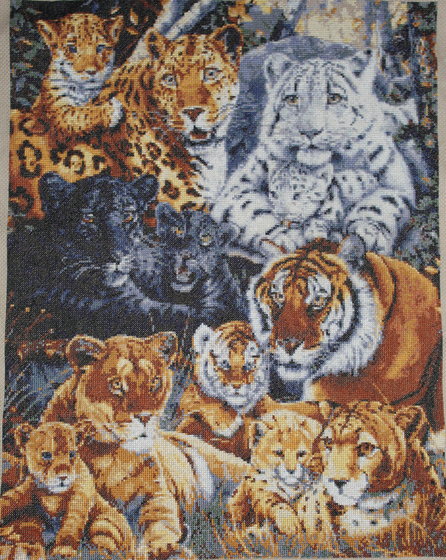 Работа «гордость больших котов»