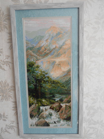 Работа «Горная река»