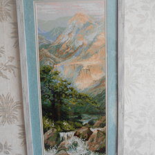 Работа «Горная река»