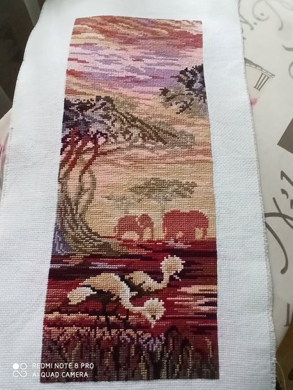 Работа «Африканские слоны»