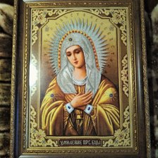 Работа «Икона БМ Умиление"»