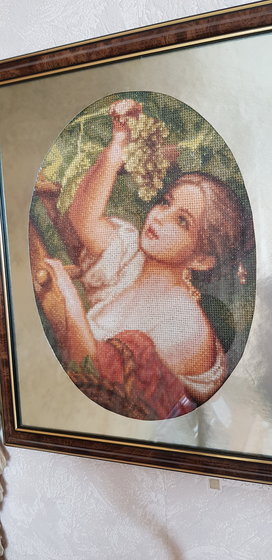 Работа «Сборщица винограда»