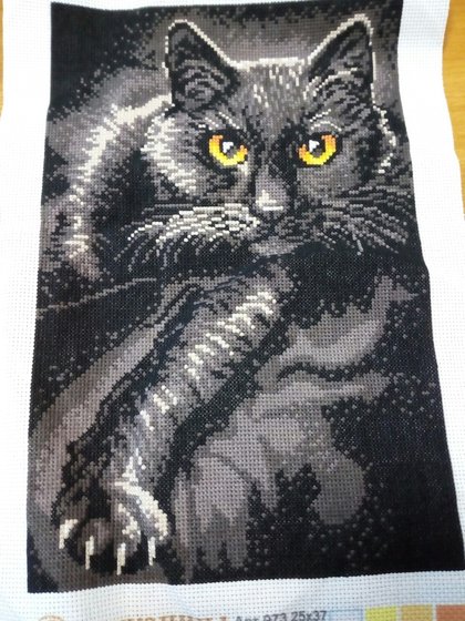 Работа «Черная кошка»