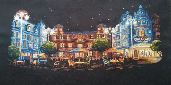 Работа «Ночное кафе от РИОЛИС»