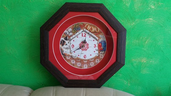 Работа «Часы «Домовенок Поварешкин»»