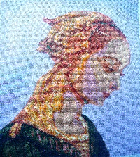 Работа «Мадонна . Фрагмент  Феллини.»