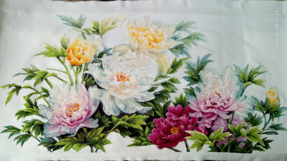 Работа «Восточные пионы»