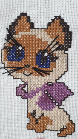 Работа «Котенок Гав»