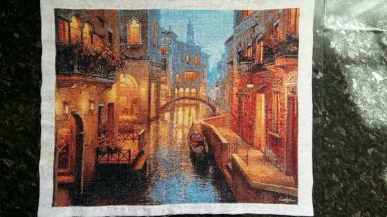 Работа «вечер в Венеции»