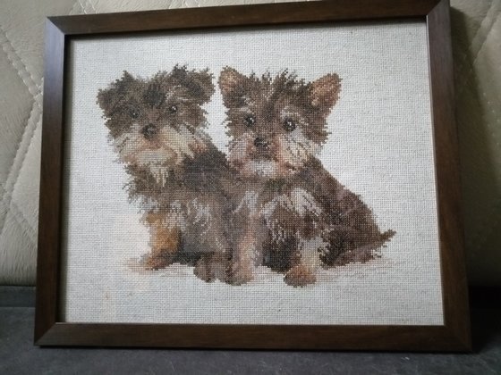 Работа «Верные друзья»