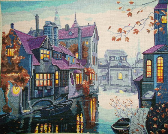 Работа «"Речной город"»