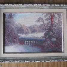 Работа «Зимний парк»