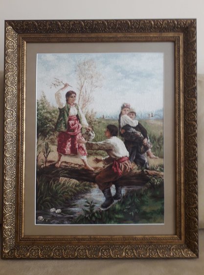 Работа «Через мостик. Набор от "Luca-S"»