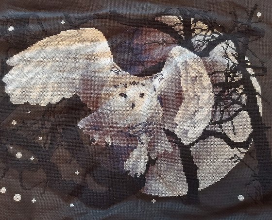 Работа «Белая сова (Panna)»