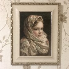 Работа ««Девочка в платке»»