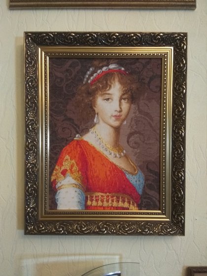 Работа «оформила Великую Княгиню :)»