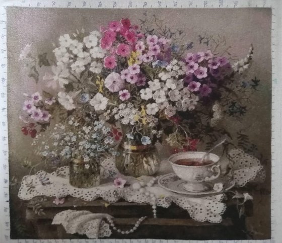 Работа «Вся свежесть лета в чашке.»