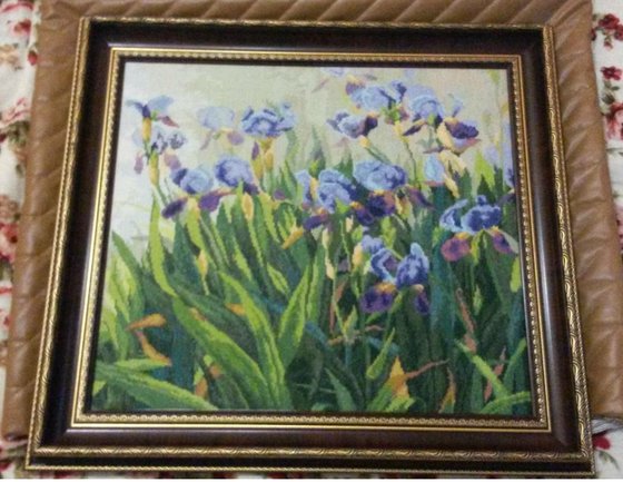 Работа «Ирисы»