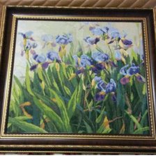 Работа «Ирисы»