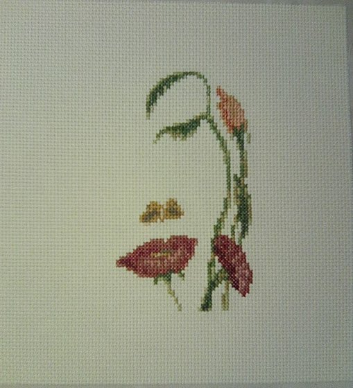 Работа «Лицо - цветы»