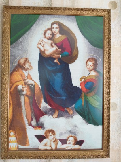 Работа «Сикстинская мадонна»