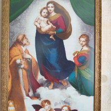 Работа «Сикстинская мадонна»