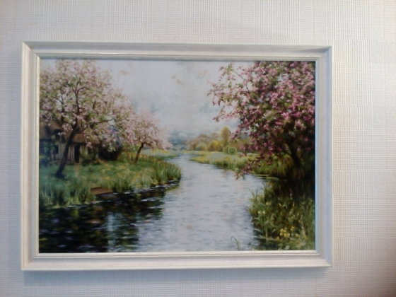 Работа «Весенний пейзаж.»