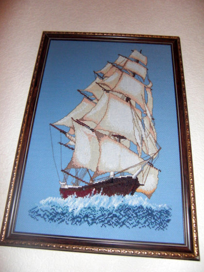 Работа «Парусник»