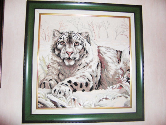 Работа «Снежный барс»