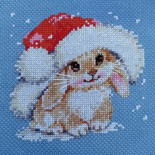 Работа «Новогодний зайка»