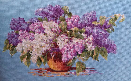 Работа «прекрасная сирень»