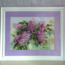 Работа «Алиса 2-45 "Акварельная сирень"»