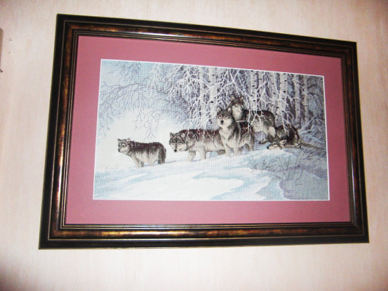 Работа «Стая волков»