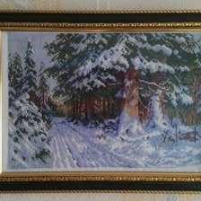 Работа «Зимняя дорога»