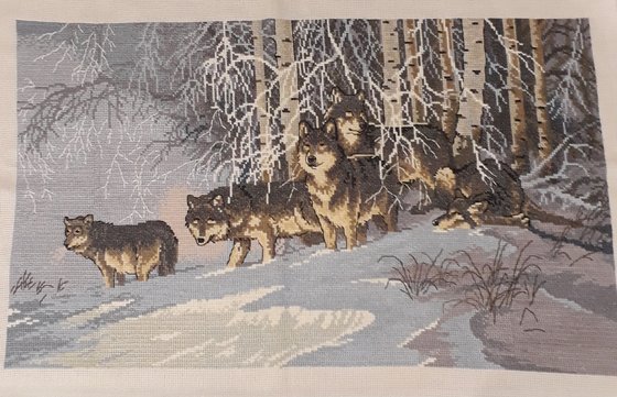 Работа «Волки»