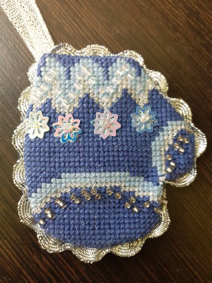 Работа «Ёлочная игрушка»