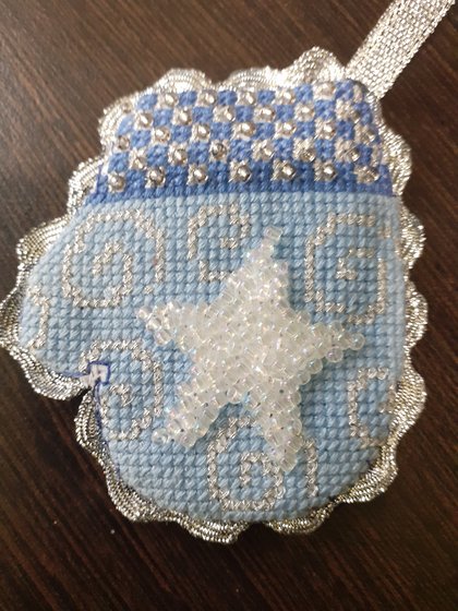 Работа «Ёлочная игрушка»