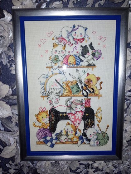 Работа «Котята»