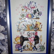 Работа «Котята»