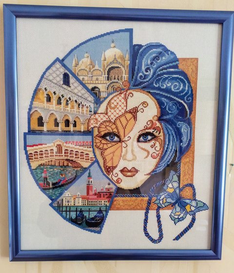 Работа «Венецианская маска»