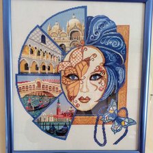 Работа «Венецианская маска»