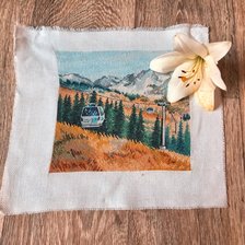 Работа «Гора Чимбулак»