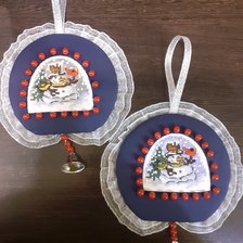 Работа «Ёлочные игрушки»