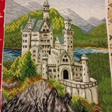 Работа «Замок Ношвайнштайн»